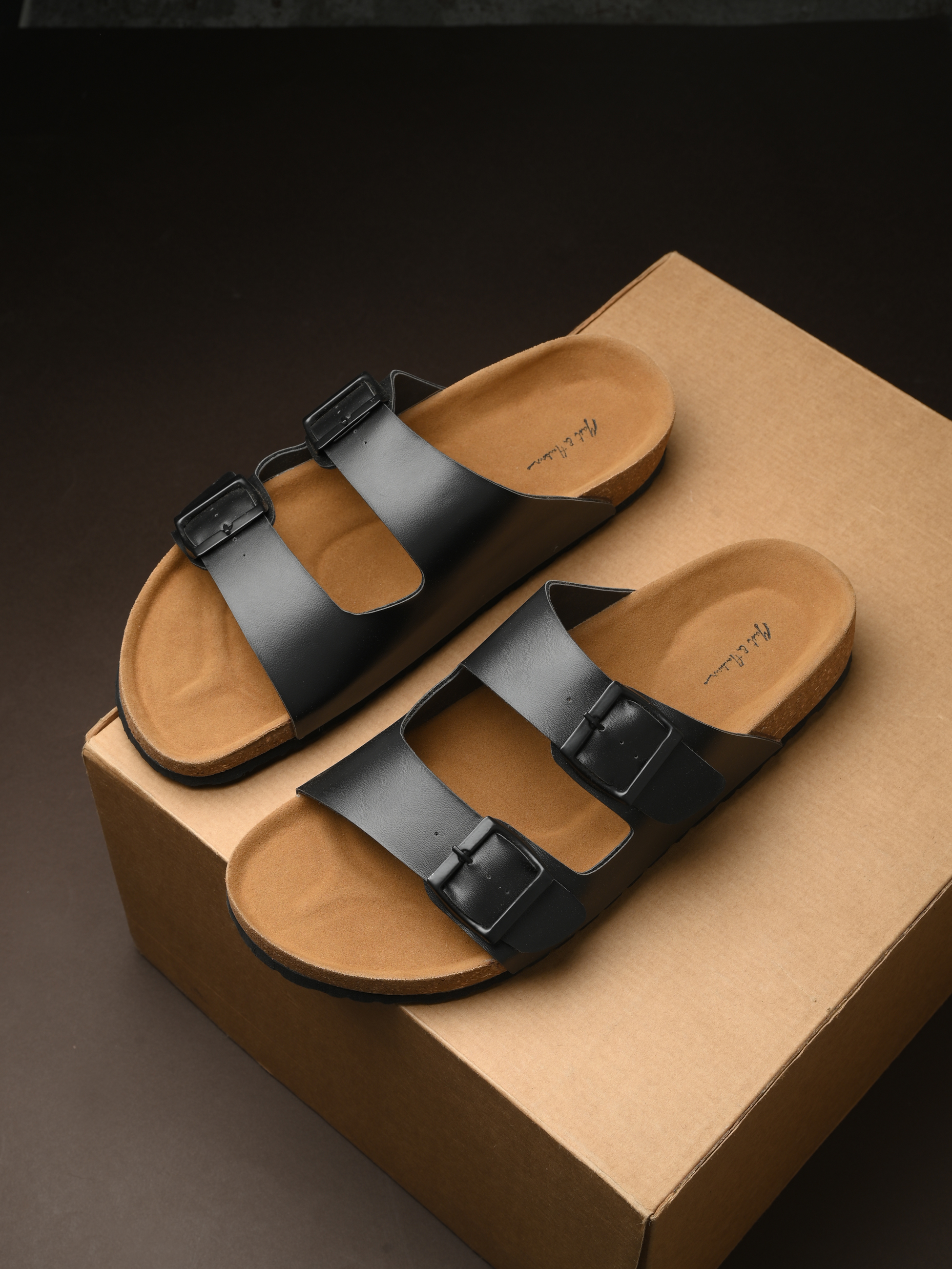 Men  Leather Comfort Sandals