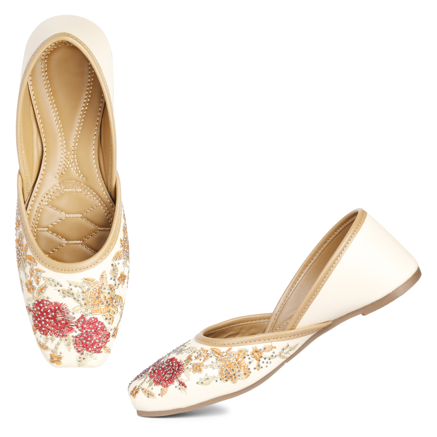 C2 Kart Embroidered Ethnic Mojaris