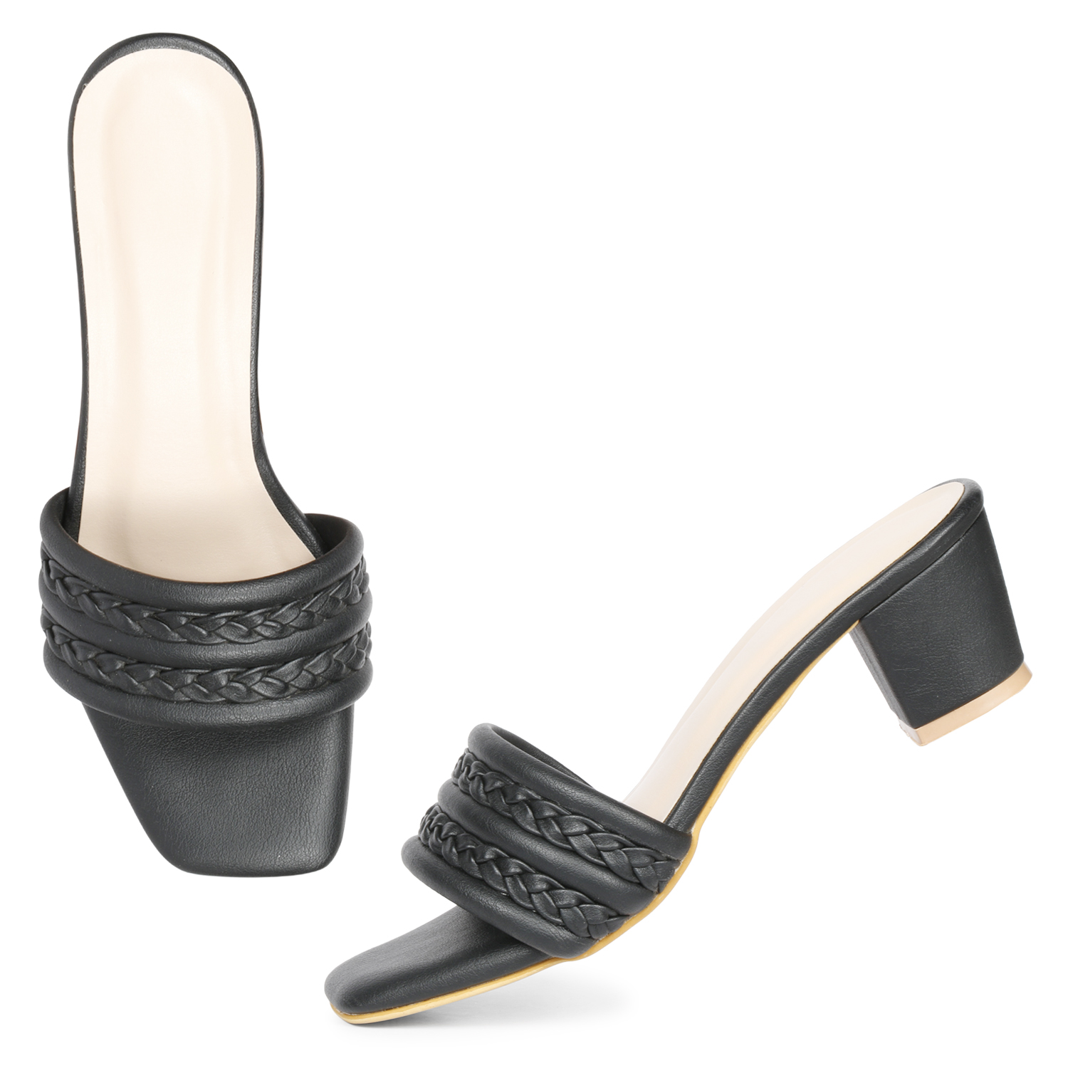 C2 Karts Women Block Heels Sandal