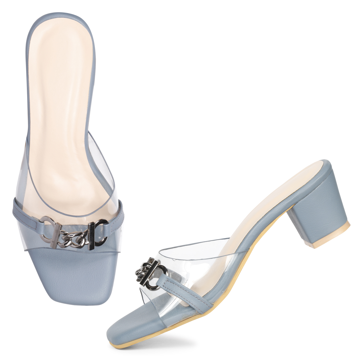 C2 Karts Women Block Heels Sandal