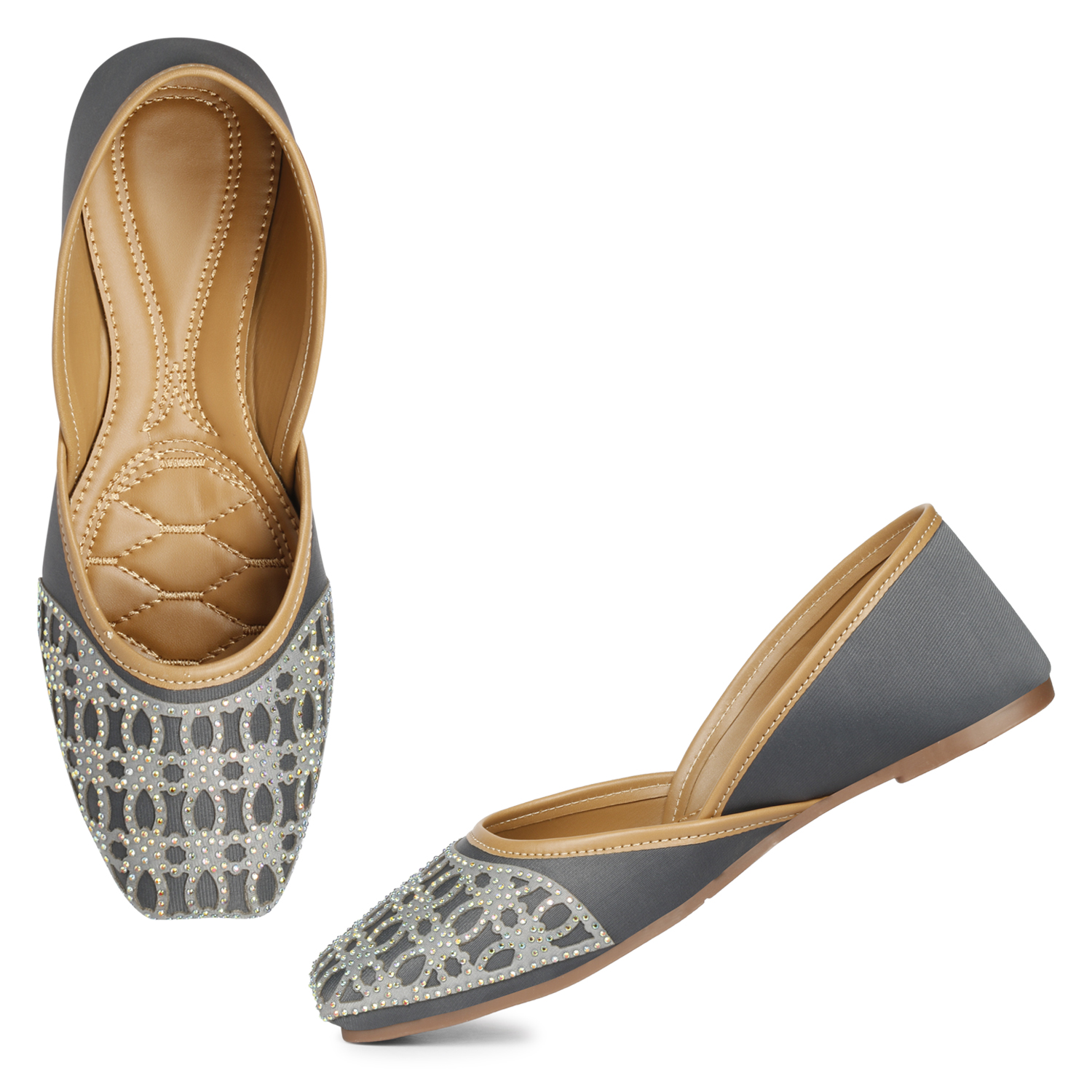 C2 Kart Embroidered Ethnic Mojaris