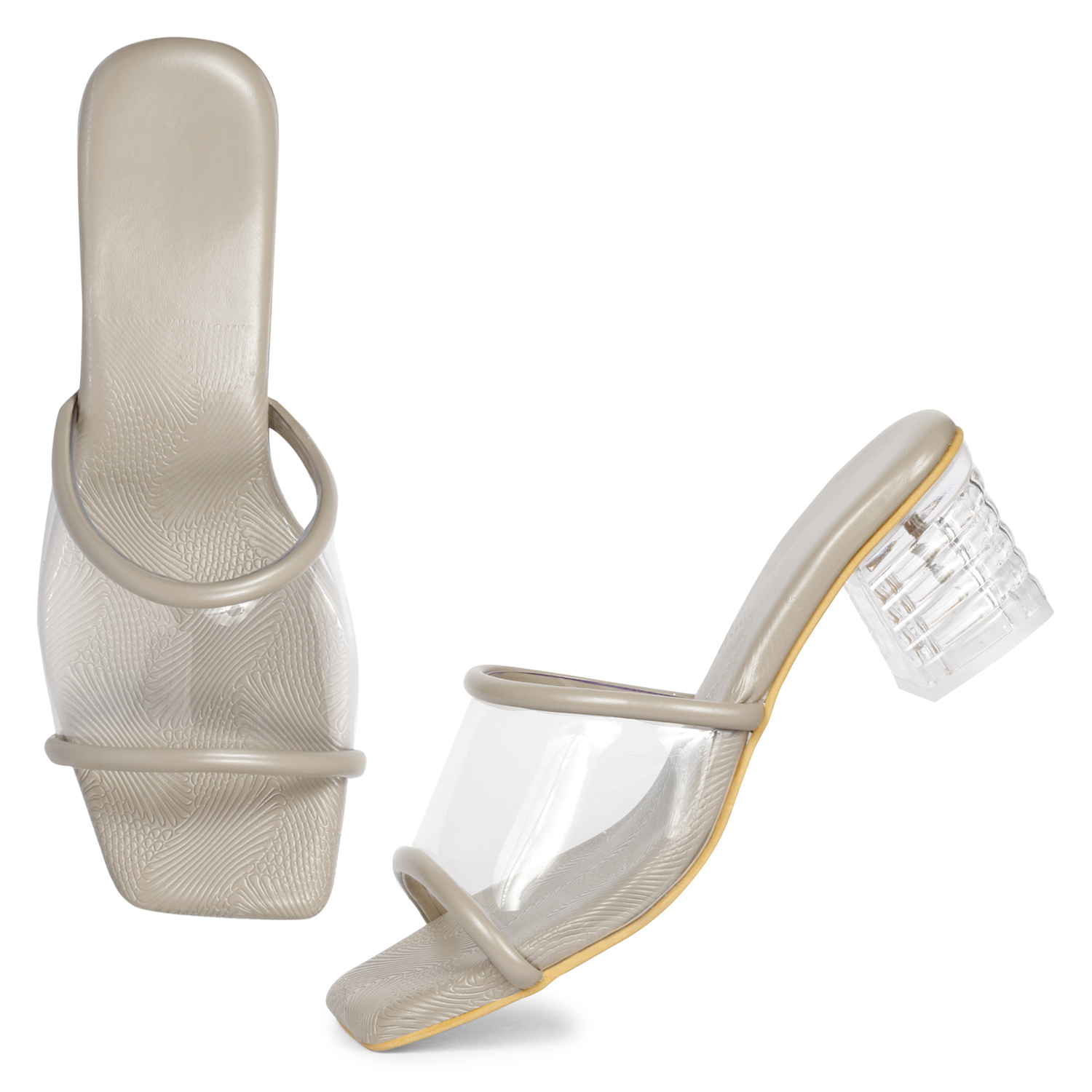 C2 Karts Women Block Heels Sandal