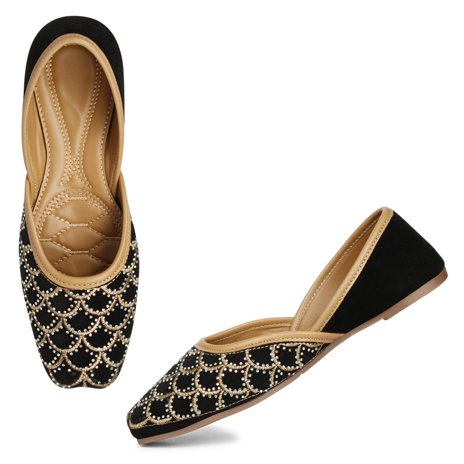 C2 Kart Embroidered Ethnic Mojaris